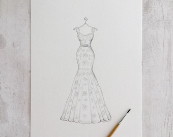 Good Wedding Dresses Drawn